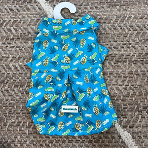 Margarittaville Dog Shirt Sz Small